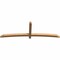 Ekena Millwork Bellingham Timber Gable Bracket, Western Red Cedar, 96"W x 32"H x 3 1/2"D x 3 1/2"F, 8/12 Pitch GBW096X32X0404BEL00SWR - alternate 5